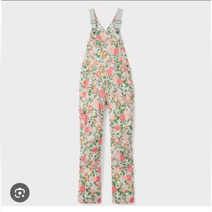 Duluth Trading Co Women’s Heirloom Gardening Bib Overalls Dahlia Medium x 31